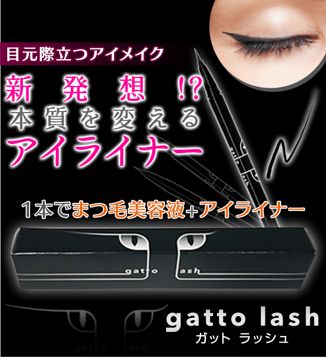 水橋保寿堂製薬 gatto lash - アイライナー